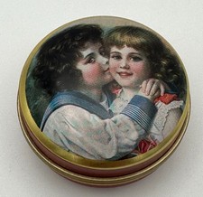 Vintage Pillendose Blech