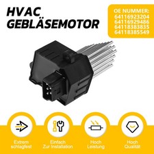 Gebläseregler Widerstand