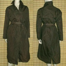BRAUNER REGENMANTEL - RAINCOAT