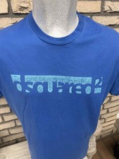 Icon  Dsquared2 T  Shirt - Grösse XL  - Blau      ++ 139 Euro -  Slim Fit  ++