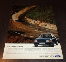 Ford Escort XR3i Reklame