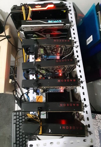 Mining rig amd - mining, rx