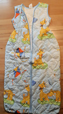 Schlafsack Größe 110 Julius Zöllner, gesteppt, Ärmellos, Giraffenmuster