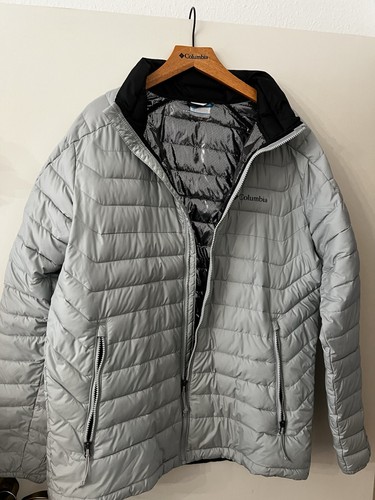 Columbia jacke silbergrau - jacke,
