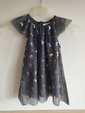 Gr 80 Baby Kleid Glitzer