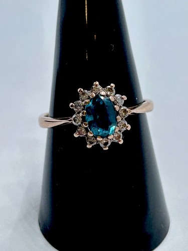 Cluster ring massiv gold - cluster-ring,