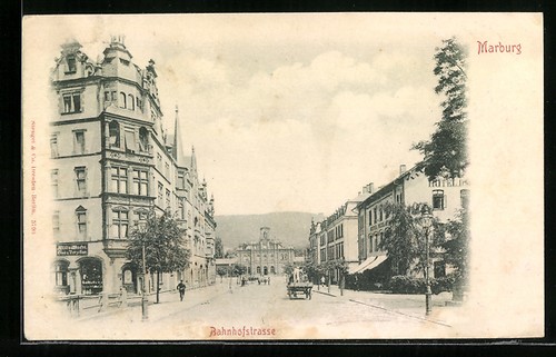 Marburg bahnhofstrasse mit - marburg,,