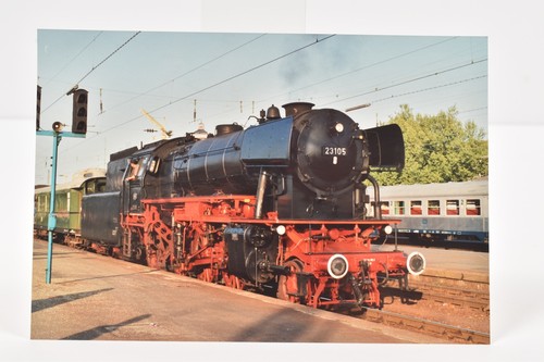 Farbfoto dampflok 105 - db,