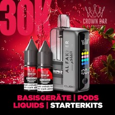 Al Fakher 30K Cubic Big Puff E-Zigarette Vape E-Shisha 20mg Nikotin Pod System