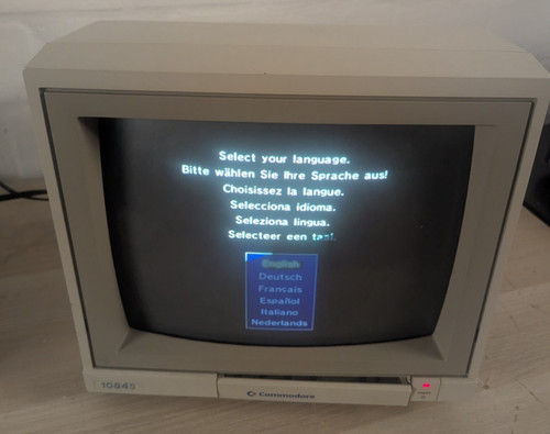Commodore 1084s farbmonitor - 1084s,
