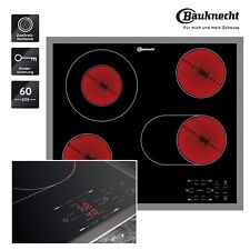 Bauknecht CTAR 9642 IN Kochfeld Glaskeramik Edelstahl-Rahmen ZweikreisKochzone