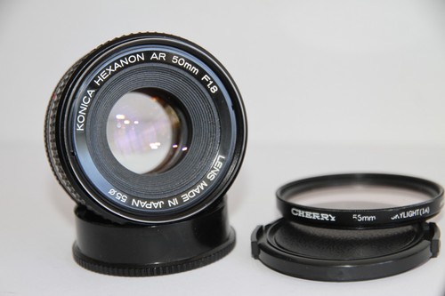 Konica hexanon 1 8 - hexanon, mm