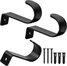 3 Stück Gardinenstangenhalter