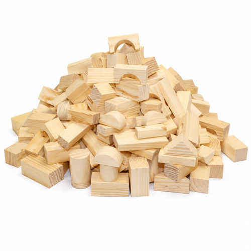 Kreativ set aus naturholz - kreativ-set, naturholz: