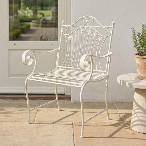 Wertiger gartenstuhl aus - gartenstuhl, eisen