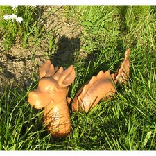 3-tlg. lustiger Deko Drache