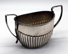 S-1457 Kleine Zuckerdose, Antik, England versilbert