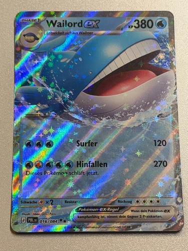 Pokemon dunkelnacht wailord - wailord, ex