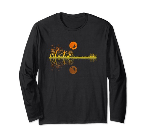 Guitar lake langarmshirt - lake,