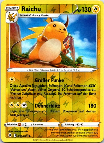 Raichu reverse holo - raichu,