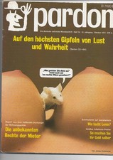 PARDON Satire Zeitschrift Magazin 10 Oktober 1973
