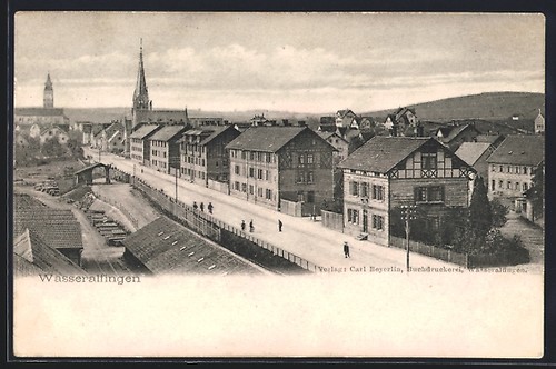 Ansichtskarte wasseralfingen - ansichtskarte,