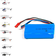 Akku 2000 mAh 7.4 V Helikopter   DH  9053, 9101, 9104, 9118 , MJX Modelle  F45