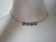Collier halsreif perlen - collier,
