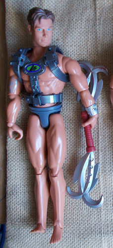 Max steel mattel action figur - max,