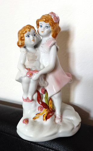 Porzellan figur hoch - 18, cm