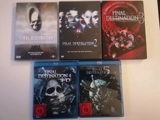 Final Destination 1-5 DVD u. Bluray Sehr Guter Zustand 