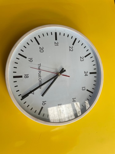 Vintage post wanduhr - wanduhr,, 30