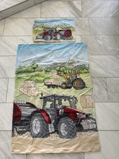 Neue Kinderbettwäsche Traktoren