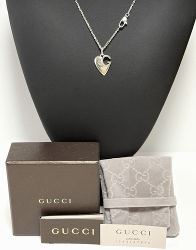 Gucci sterling silber herz - silber,