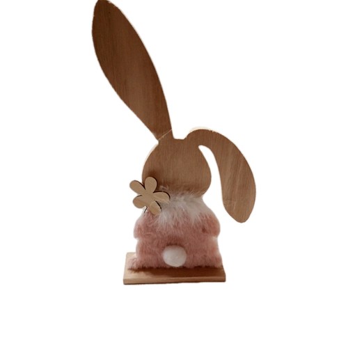 Osterhasen figur groß - groß, holz