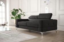 Zweisitzer Ledersofa Couch
