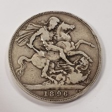 1896 Great Britain Crown .8409