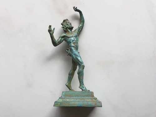 Tanzender faun replik - replik, messing