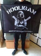 Hooligan Flagge gegen modernen Fußball, Ultra, Freizeit, Hools