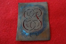 Monogramm EP  Wäscheschablone