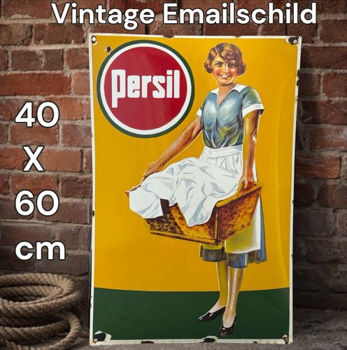 Vintage alt persil - persil, emaille