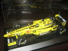 1:18 Jordan Honda 199 showcar H.H. Frentzen 2000 in brandnew showcase TOP