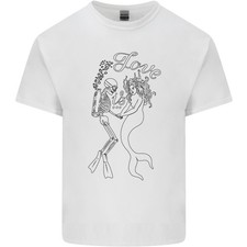 Love Is Scuba Tauchen Lustig Diver Tauch Herren Leichte Baumwolle T-Shirt