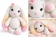 Handgemachter Plüschhase |