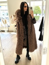 Damen Weste Jacke Kunstfell