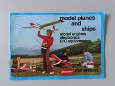 Vintage Graupner 1972 / 1973 Katalog, RC Modellbausatz Flugzeuge & Schiffe