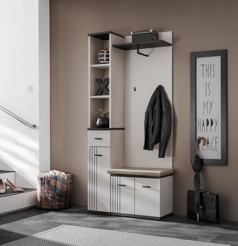 Flurgarderobe schuhschrank - flurgarderobe,