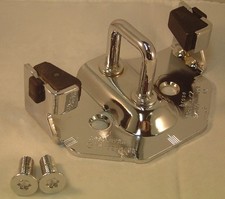 Heckfanghaken Schliessplatte Opel CHROM Zafira B OPC Turbo