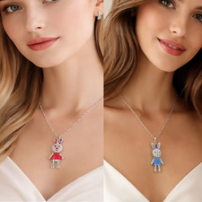 Modische Damen Zirkonia Hasen