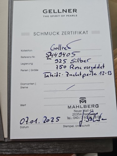 Ich biete eine 925